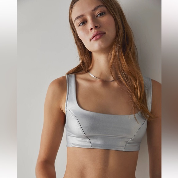 Free People Midnight Magic Vegan Bralette - Picture 1 of 2